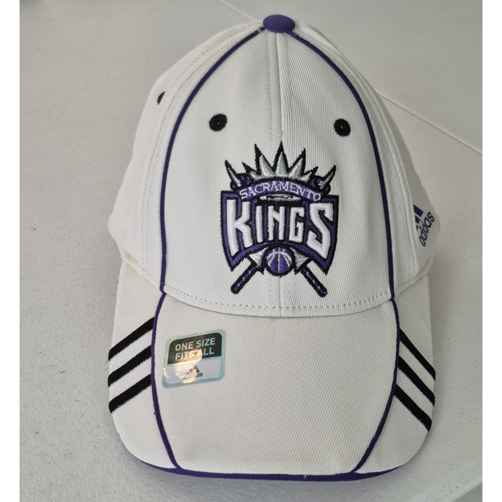 Sacramento Kings Hat Cap One‎ Size NBA Basketball Adidas Mens